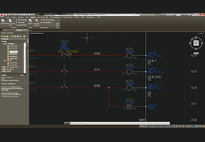 ハード設計（回路設計）AutoCADによる図面作成図